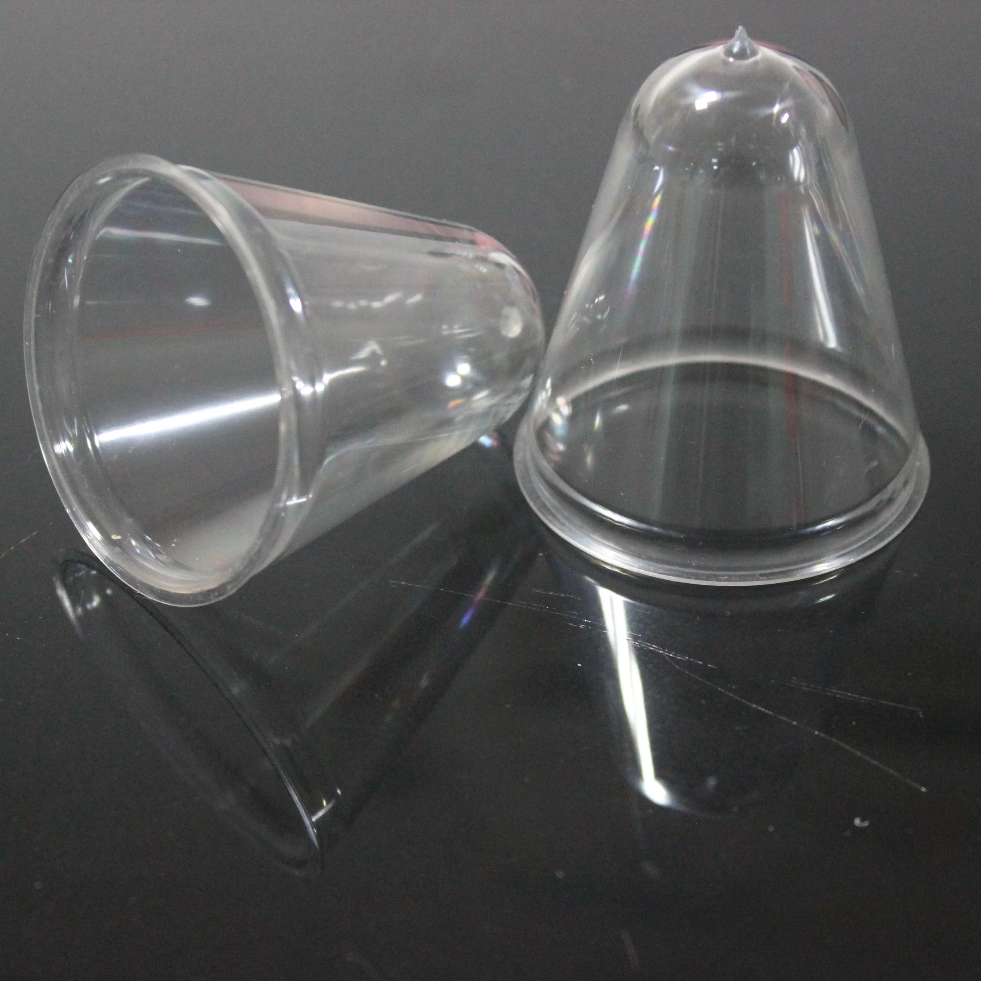 
4 cavity 120mm neck needle valve gate shut off hot runner big wide mouth clear pet honey jar preform mould 