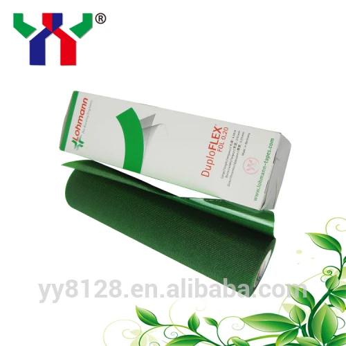 Двусторонняя крепежная лента Lohmann зеленая толщина 0 2 мм/0 10