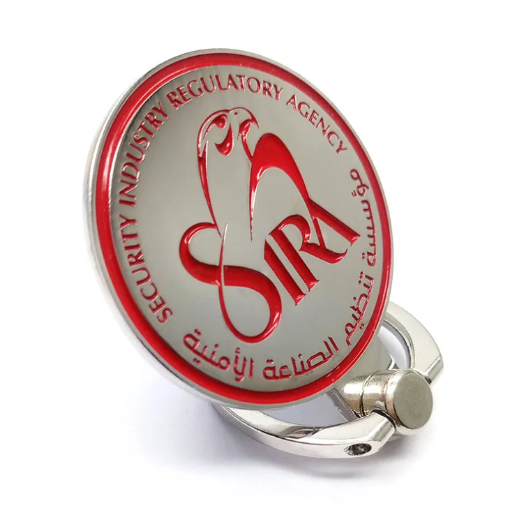 Металлическое кольцо с мягкой эмалью для мобильного телефона