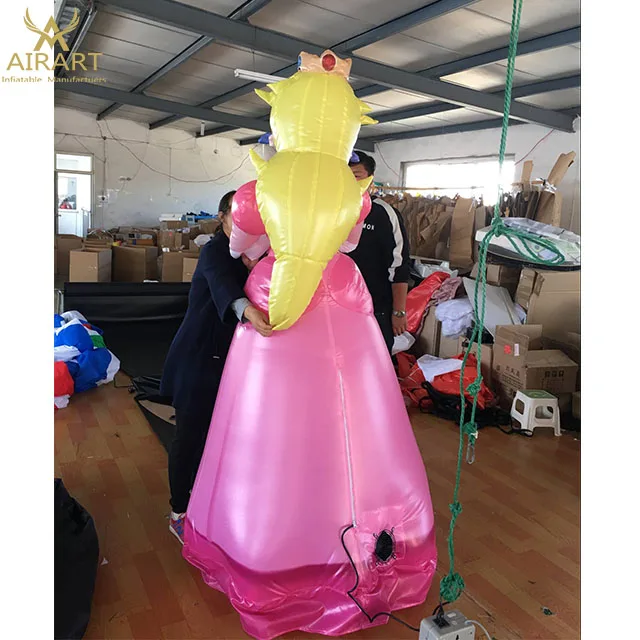 2 м высокий надувной талисман принцессы/мультяшный infanta на