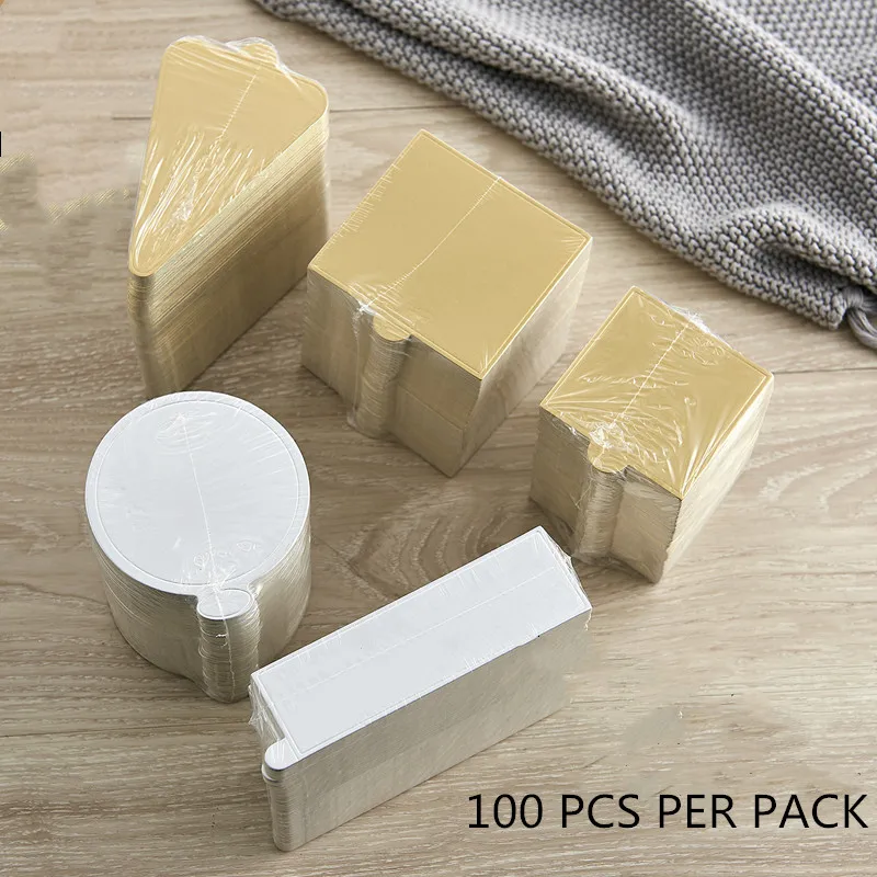 Оптовая продажа золотой и серебряный квадратный/круглый/прямоугольный/треугольный мини-фон для Мусса десертная доска для торта