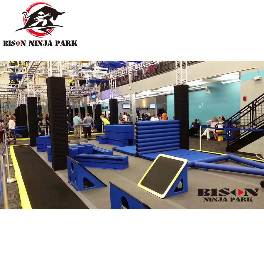 Kids American Obstacle Course Equipment Ninja Warrior For Sale