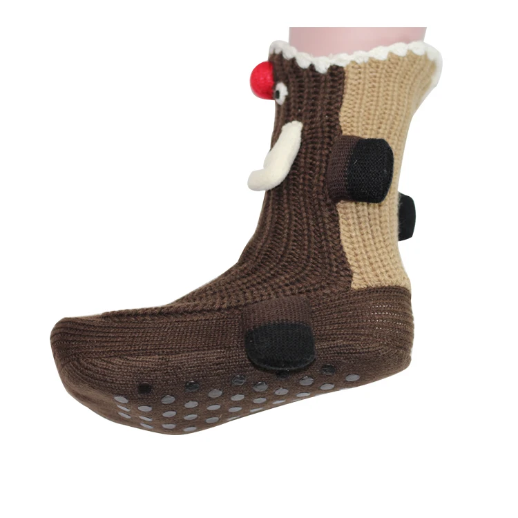 2018 new socks Christmas knit stocking for men and women