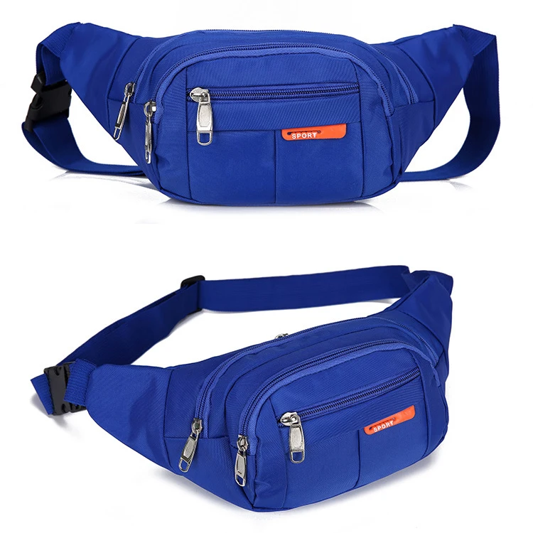Large Capacity Water Resistant Travel Waist Running Belt Bag with Adjustable Strap