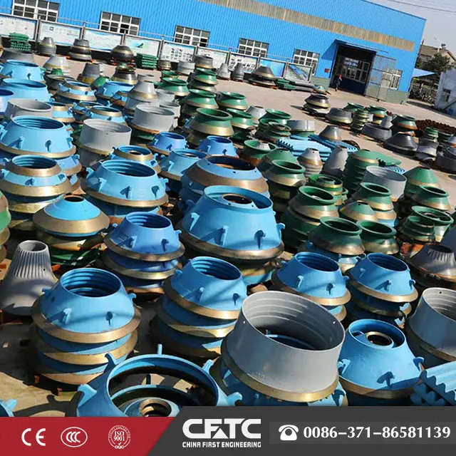 Длительный срок службы, запчасти для каменной дробилки, Накидная чаша для пружинной конусной дробилки, Шри-Ланка