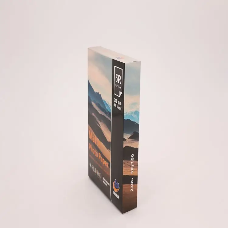 
Instant Dry A4 Glossy Desktop Printing Cast Coated 230gsm 250gsm 300gsm 5x7 A3 A4 Matte Inkjet Photo Paper 