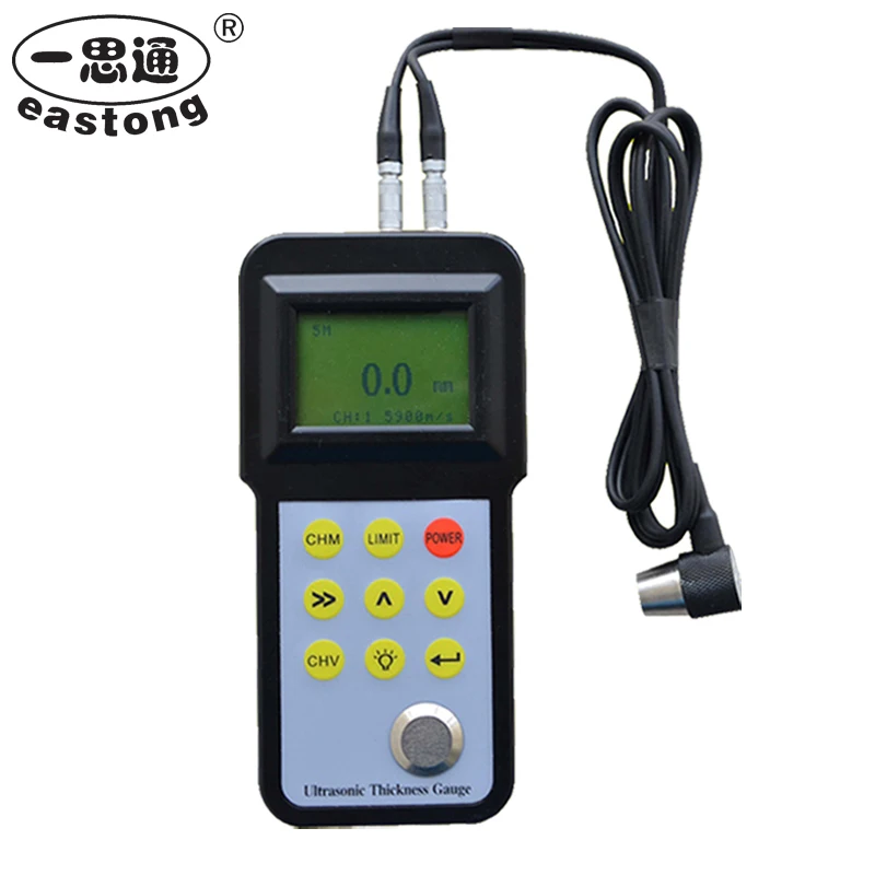 ETC-098 цифровой высокой точности Ультразвуковой толщиномер стекла толщина мера