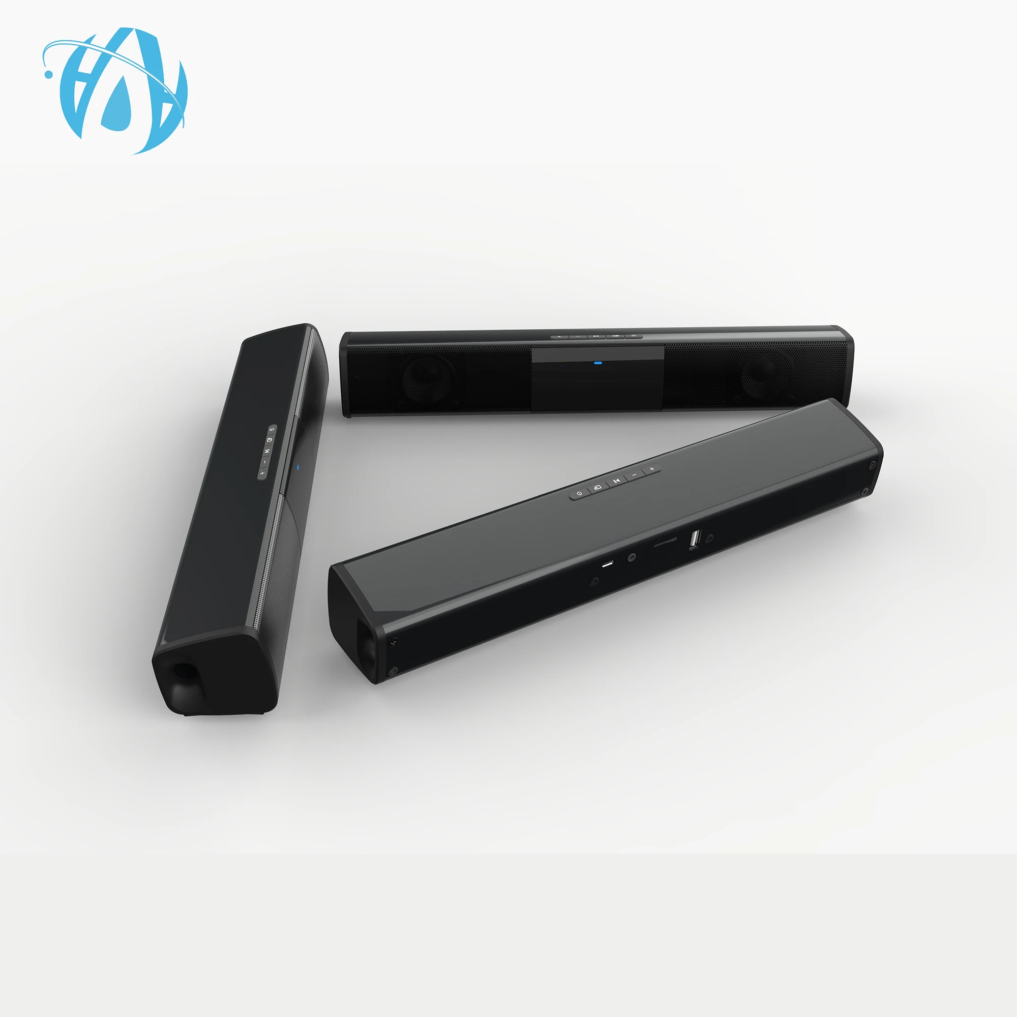 Wholesale Cheap Good Quality Home Theatre Soundbar 2.0CH Bluetooth Wireless Entertainment TV Soundbars for Laptop PC Phone