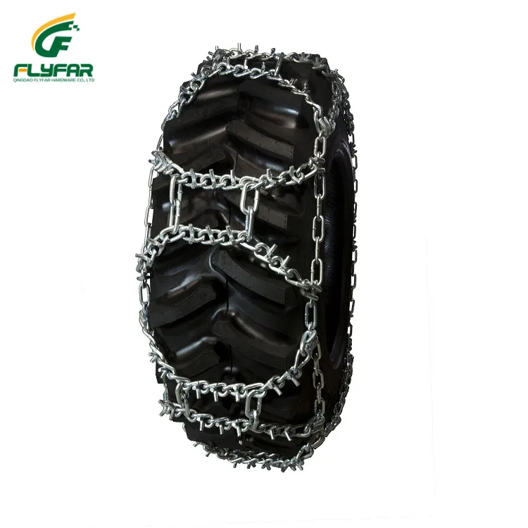 Forklift Tire Protection Snow Chain For Car