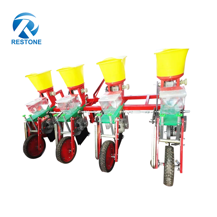 Tractor Maize Seeder Drill 4 Rows Corn planting machine