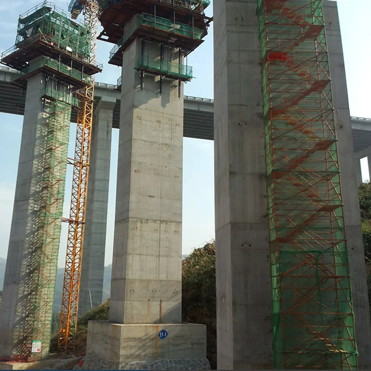 worker step climbing scaffolding system stair tower