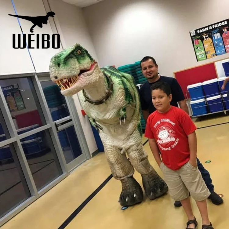 Animatronic adult raptor dinosaur costume for sale