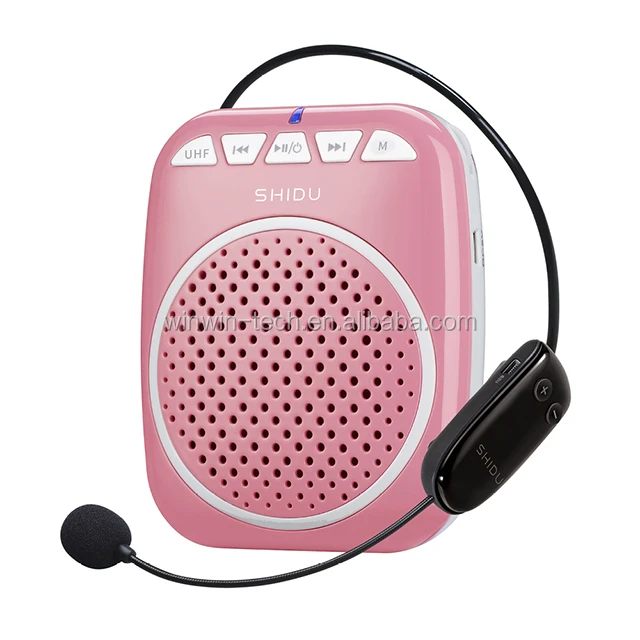 2018 новый продукт беспроводной UHF питания голос усилители с микрофоном для Mp3 звук