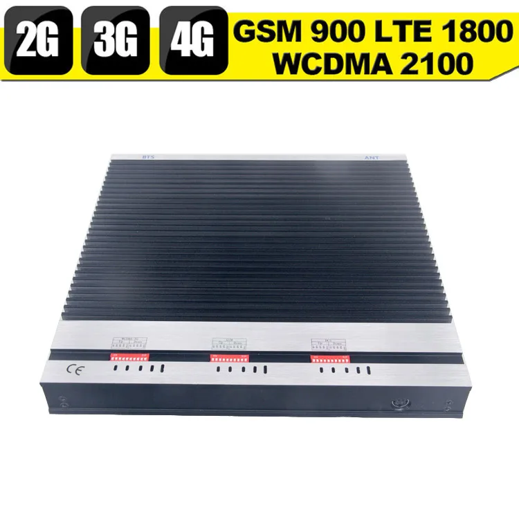 KT-GDW 900 1800 2100 мГц 3 Band GSM/dcs/wcdma мобильный усилитель сигнала