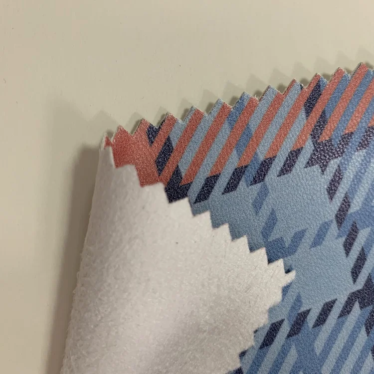 
Modern design Fashion style printed fabric leather 