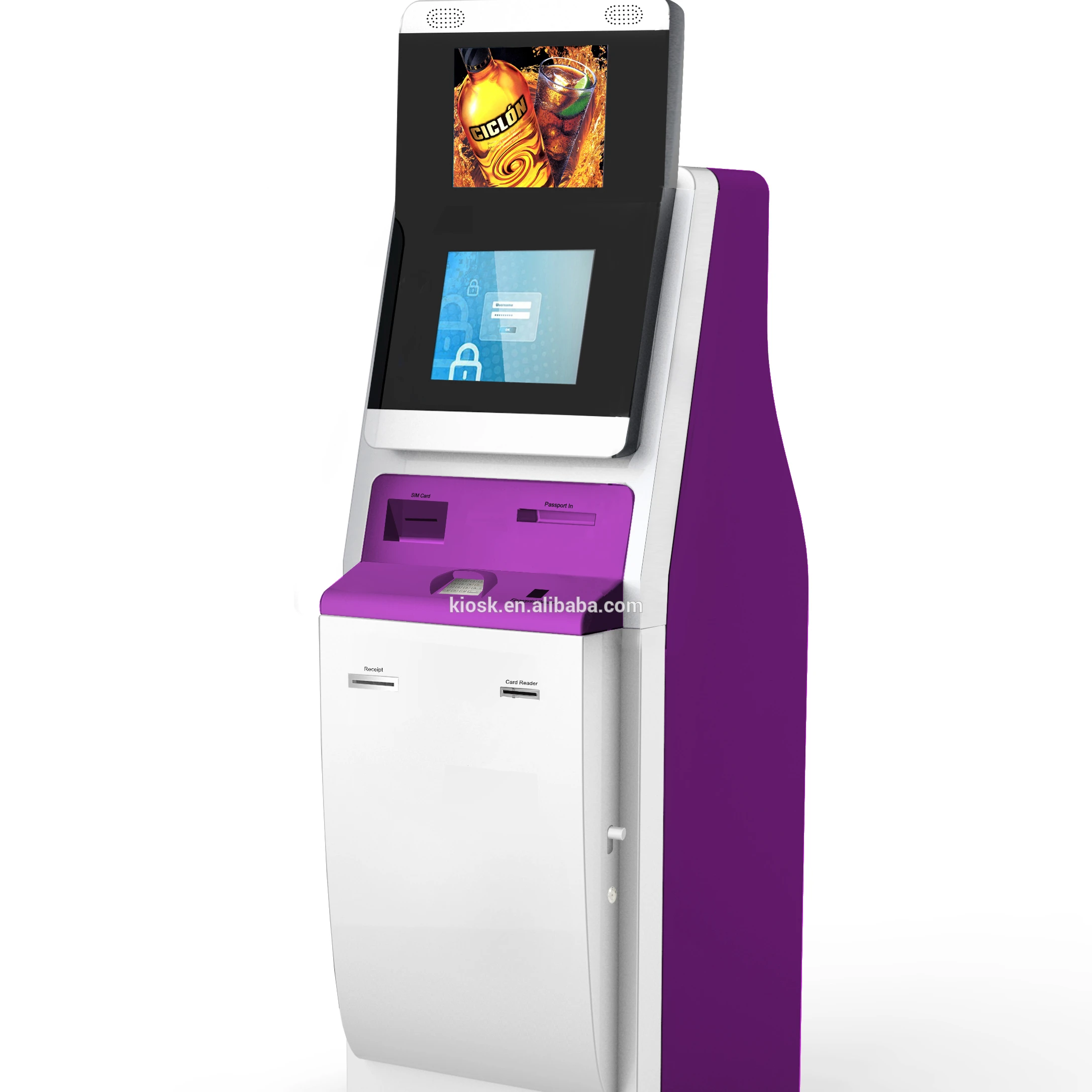 Сенсорный экран самообслуживания bitcoin teller машина производитель