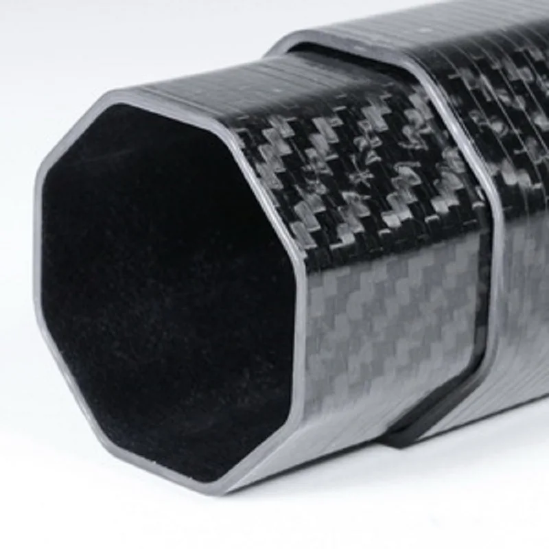 
Customize 3K Twill Matt Surface Carbon Fiber Octagonal Tube 