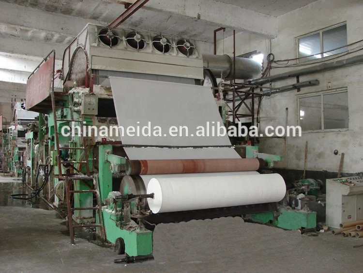 Good price waste paper recycling making machine for producing toilet napkin tissue paper