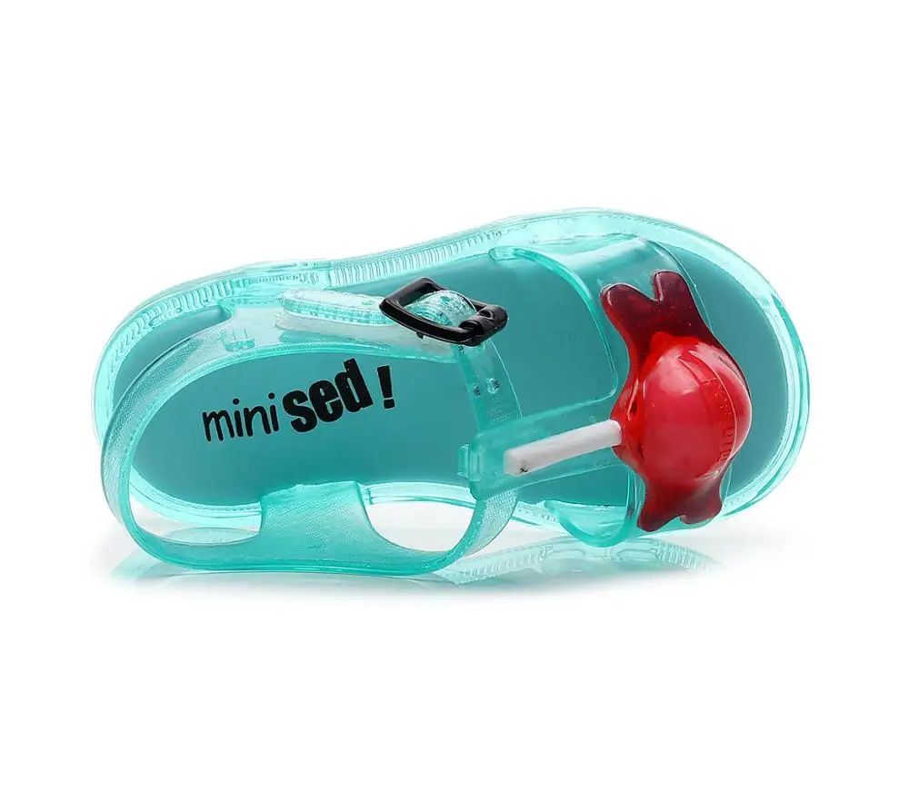 Lollipop lovely kids summer jelly sandals