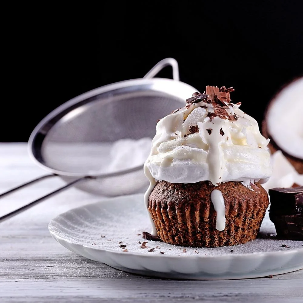 Premium Quality Stainless Steel Fine Mesh Strainers with Wide Resting Ear Design