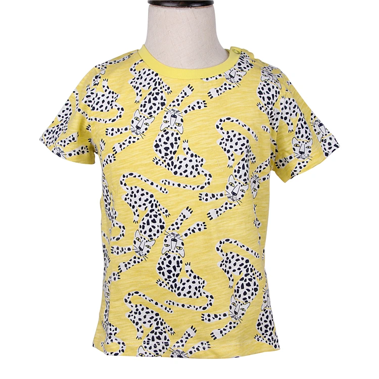 Оптовая продажа детской одежды из Китая 100% хлопок детская одежда футболка для мальчиков