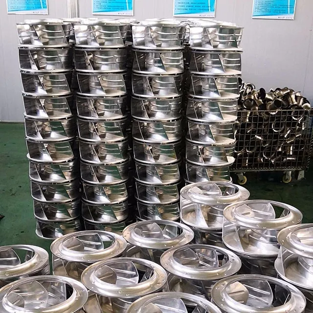 ventilation aluminum Impeller Backward Curved Centrifugal fan blower customize fan wheel factory direct sale