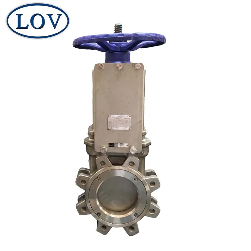 
assembly drawing soft seal EPDM 24 inch pneumatic knife gate valve 
