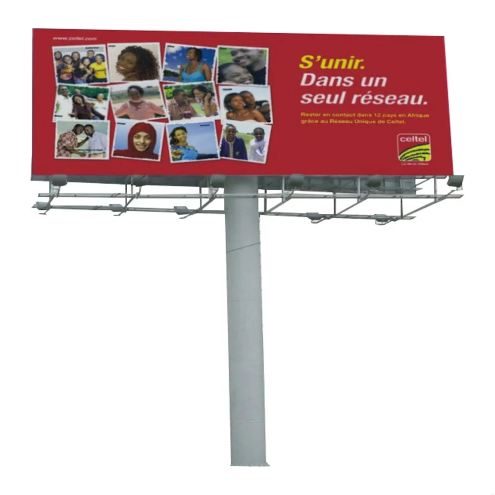 Outdoor advertising signs billboard double sided led display board