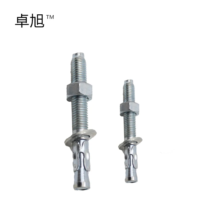 
carbon steel galvanized wedge anchor sleeve drop in wedge anchors Stainless Steel 304 316 Expansion Anchor Bolts 