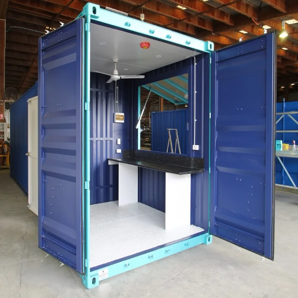10ft Prefab Fashion container store/kiosk /food Vending Cars mobile equipment restaurant