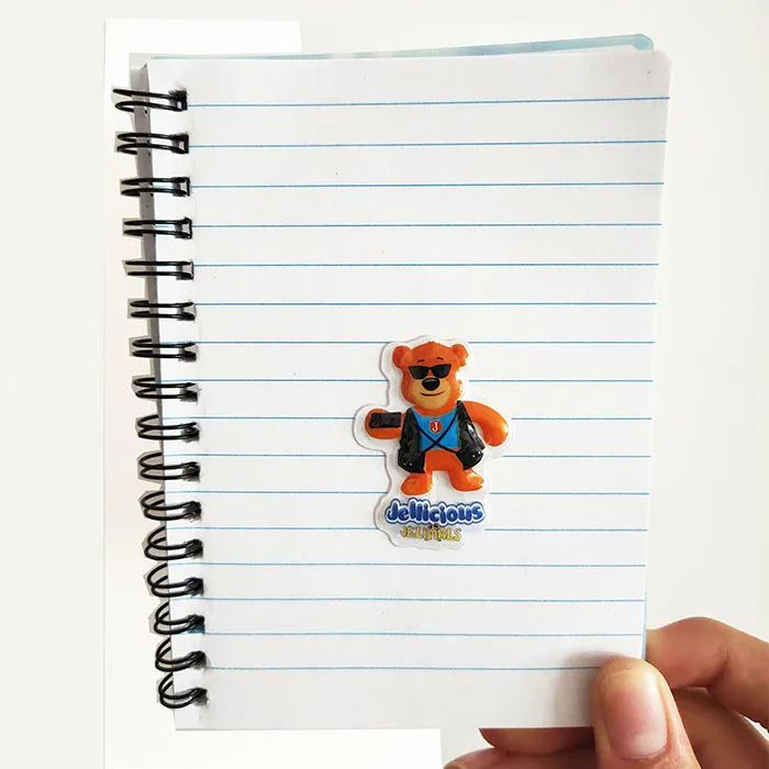 Wholesale customize Zebulun Collectible Fitness Pattern PP Plastic Pop up sticker 3D  Supermarket Promotion Cards for gift