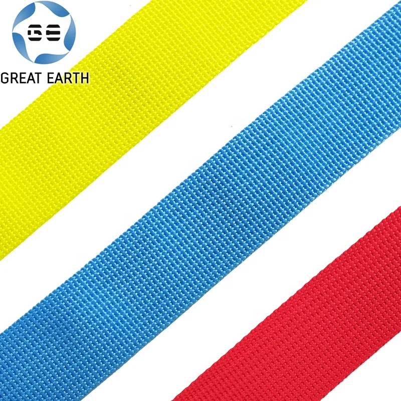 
China Webbing Belt Various Colours and Width Available In Stock PP Strap Webbing 