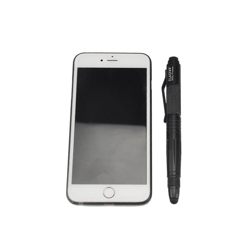 
Outdoors Tactical equipment multi function Aluminum metal head ball point pen Broken windows tool Self Defense Pens with stylus 