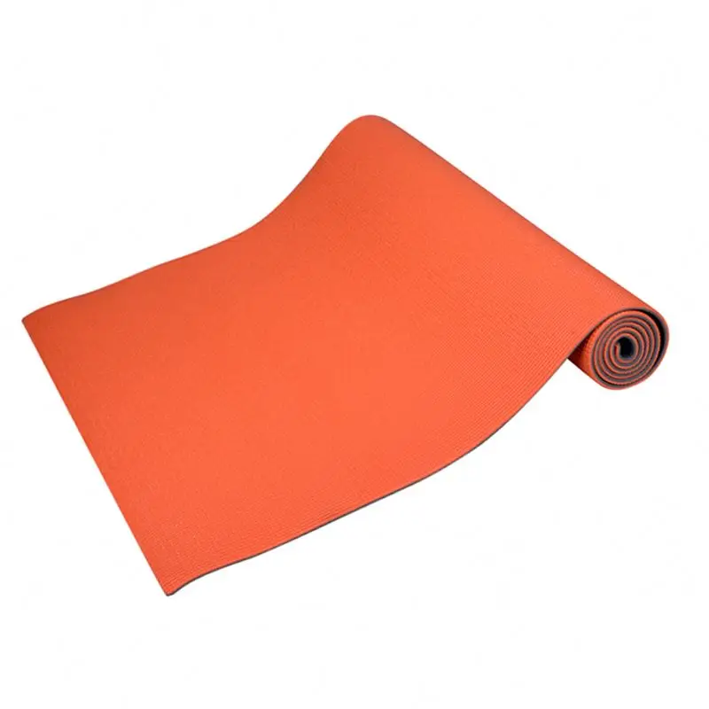 PVC Yoga Mat With Two Color Double Side Yoga Mat 2 Layer Gym Exercise Yoga Mat