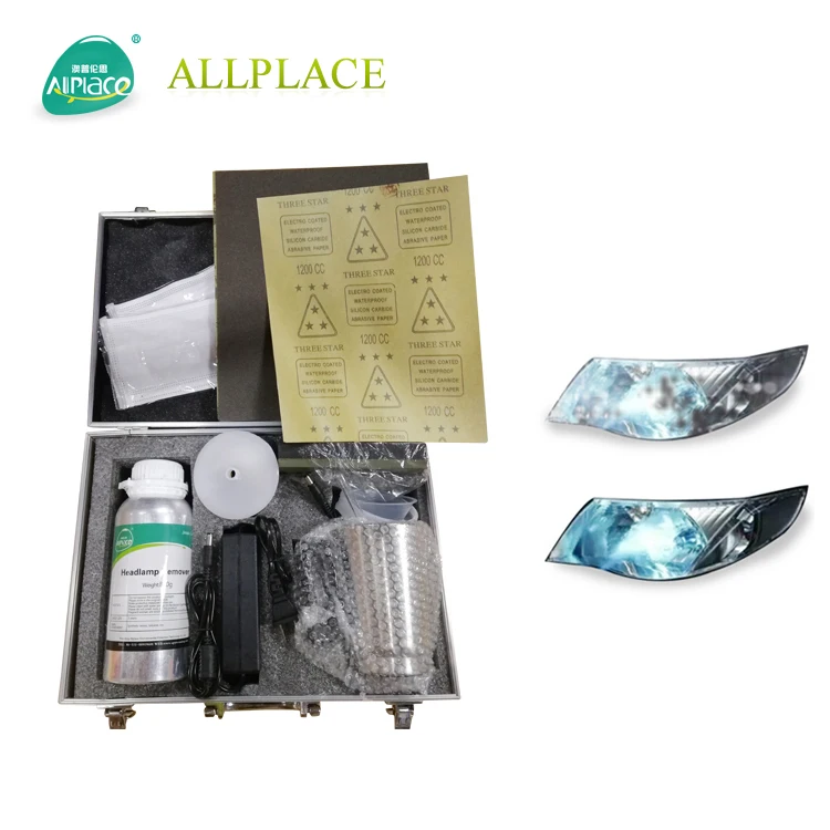 Headlight Polishing Machine with Repair Tools/Headlight Renew Kits