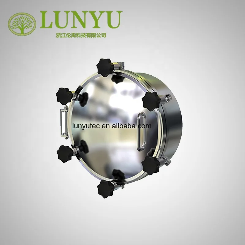 
Stainless Steel Sanitary Round Outward Manway Cover With Pressure 