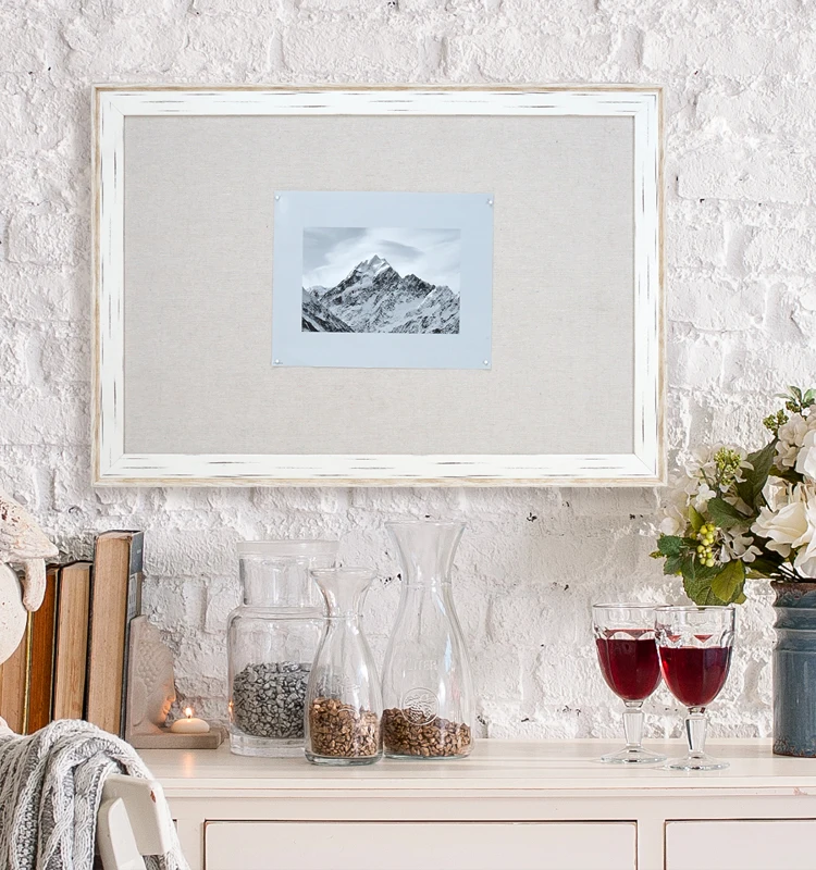 INTCO home decoration waterproof memorial wall framed art functional picture frame board