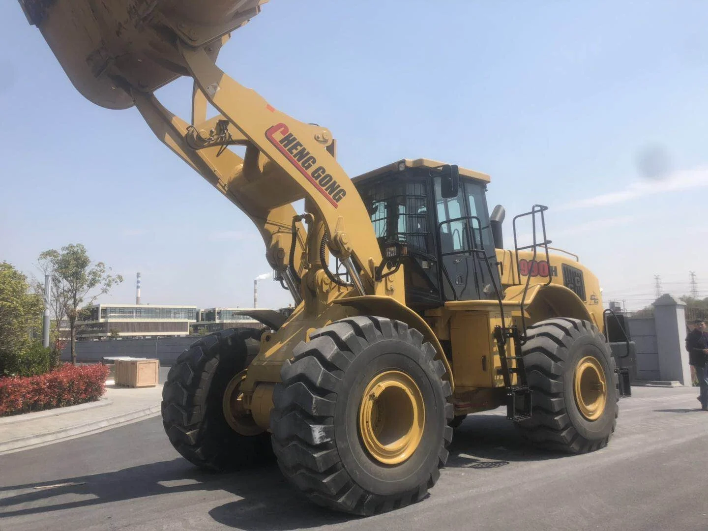 90% new made in china used wheel loader Cheng Gong 990H