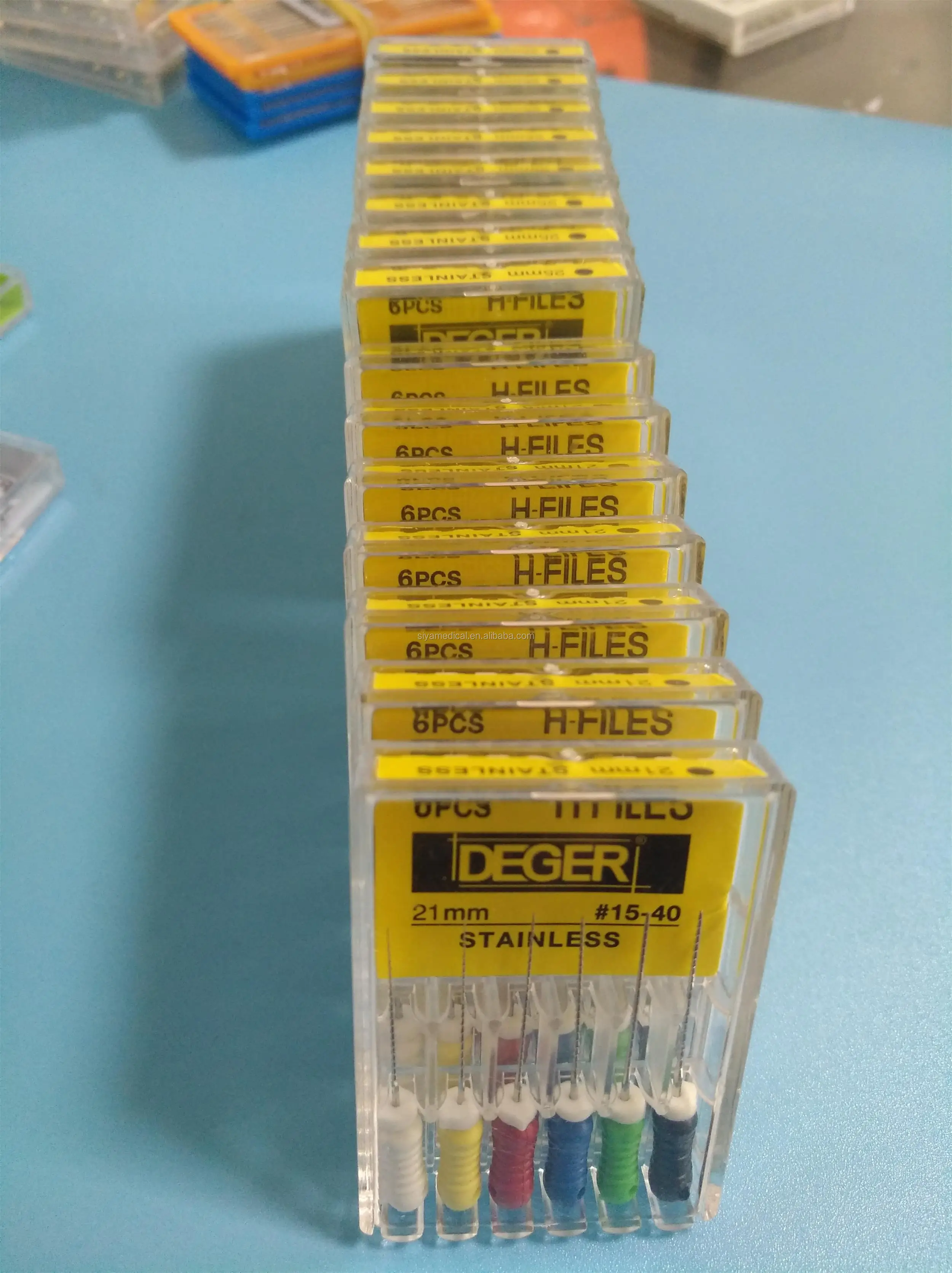 Hot sale  sst h-file k files reamers for dental root canal treatment