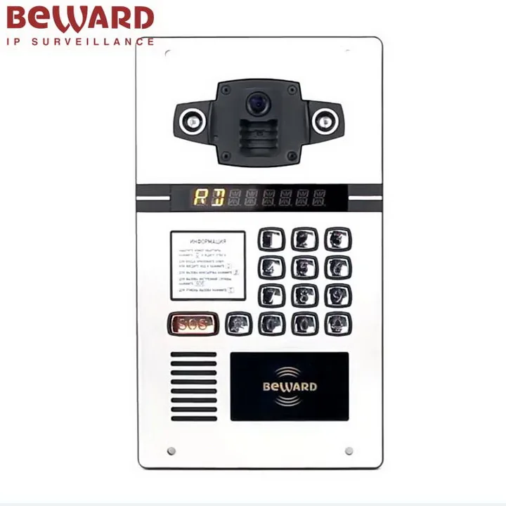 Beward door intercom video android 2 apartment home intercom system