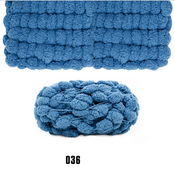 Charmkey best selling fancy pompom yarn for hand knitting