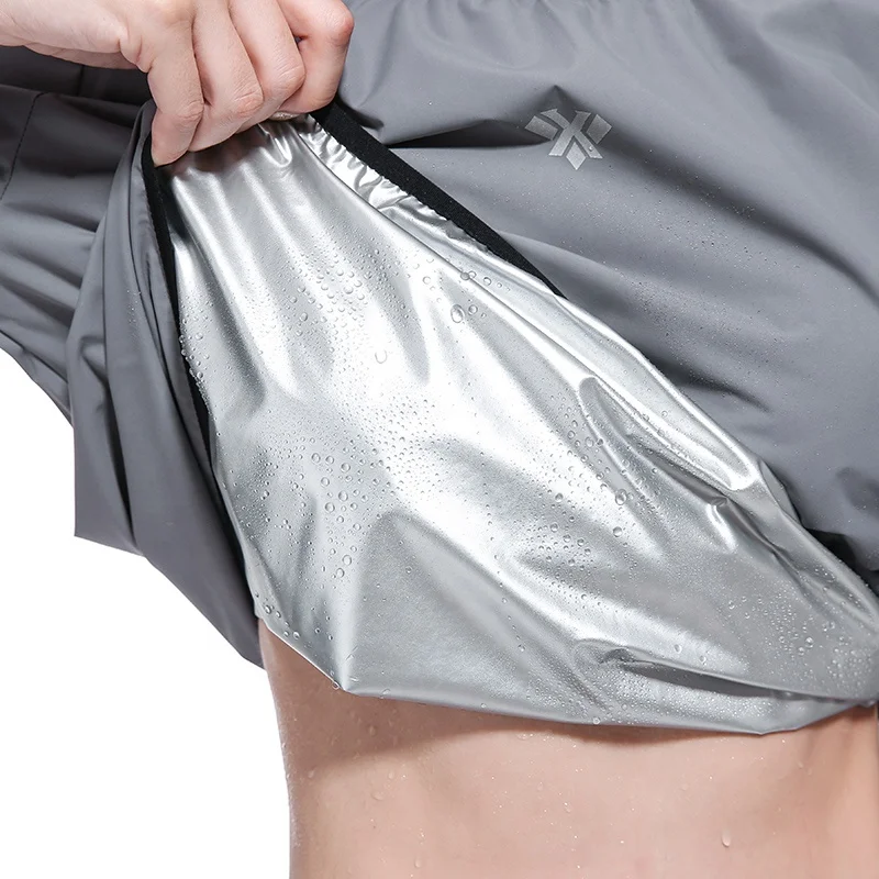 
Yisun Heavy Duty Sauna suit Exercise Gym Suit Fitness Weight Loss Anti-Rip with Hood Sweat Suit 