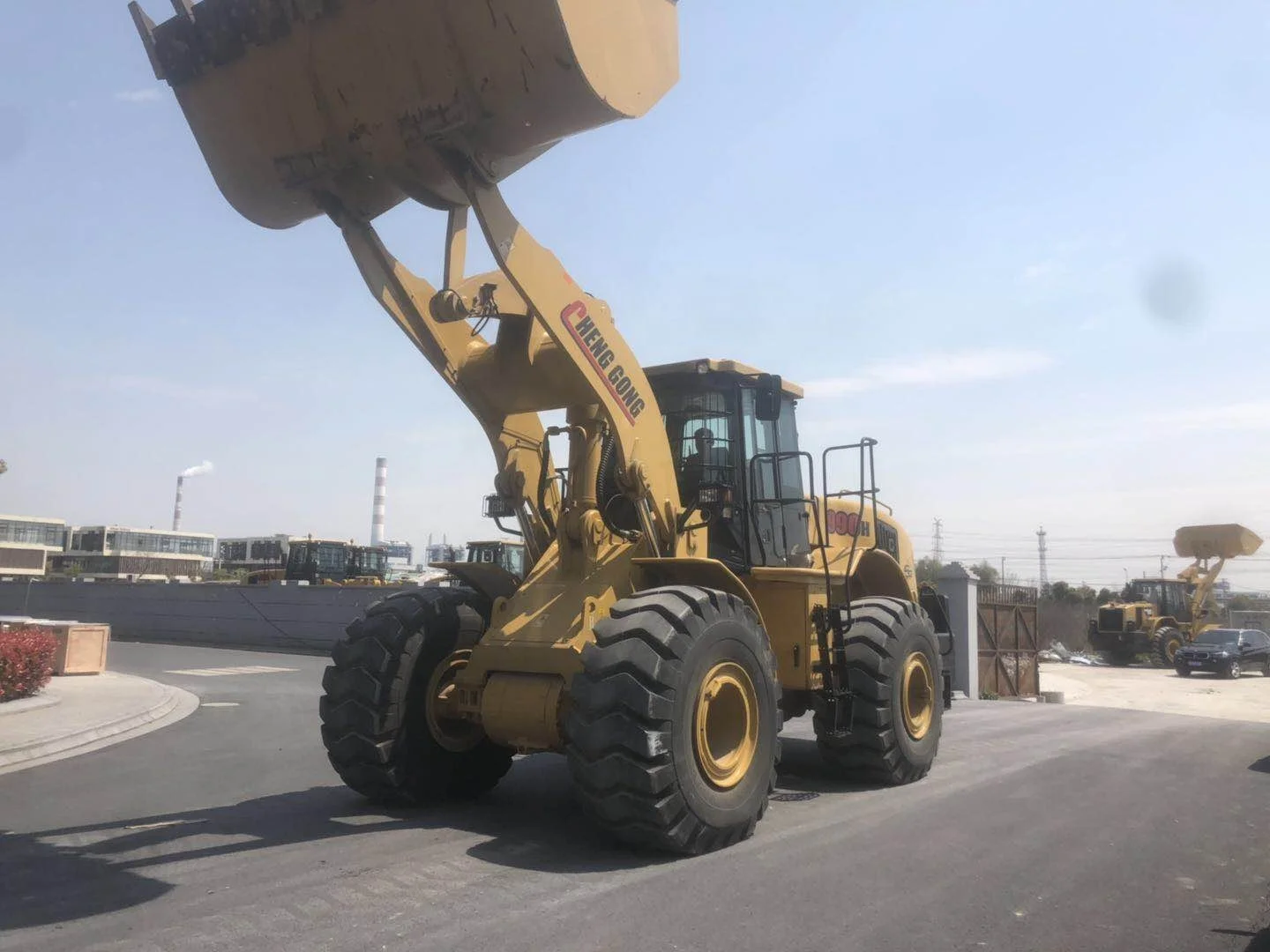 90% new made in china used wheel loader Cheng Gong 990H