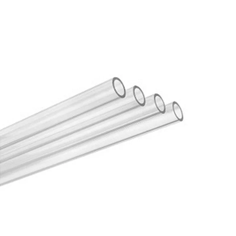 High quality hard straight plastic tubing PETG tube OD8mm*ID6mm for beverage straws