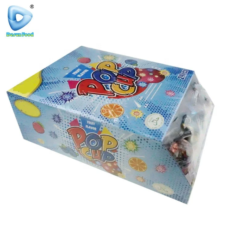 Поп-Кубок фрукты ниппель конфеты с поп-конфеты