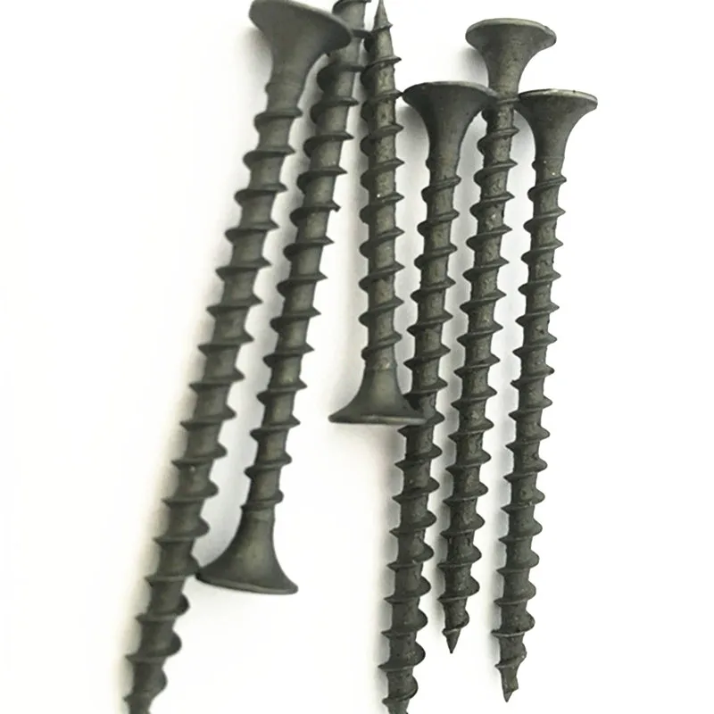 
 Метрическая багл голова Филлипс черные саморезы используется в дереве  