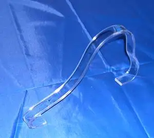 Chinese factory perspex shoe display rack used in supermall