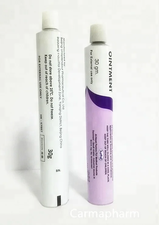 10 ml 20 ml 30 ml Aluminium empty Cream Ointment Cosmetic tubes
