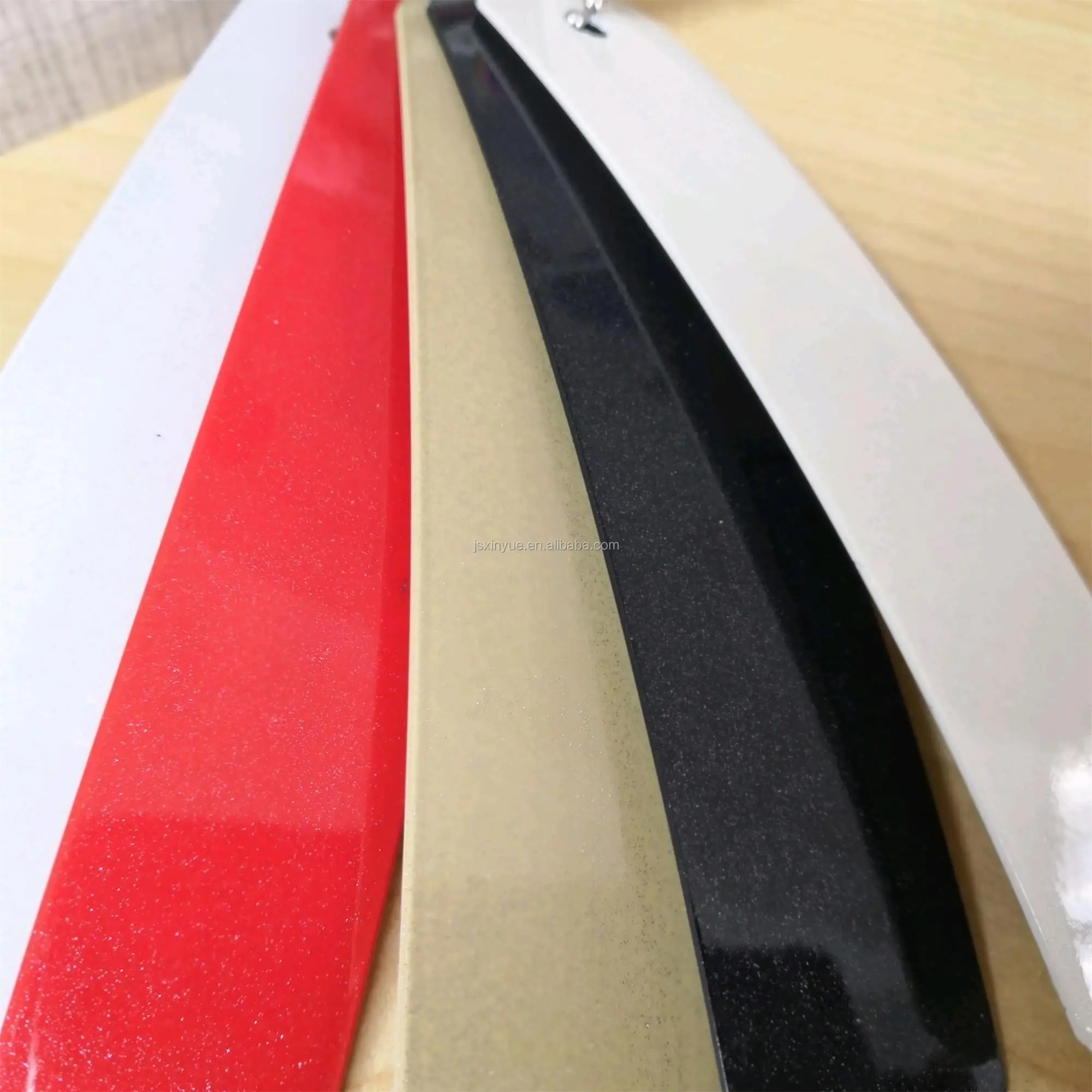 China Furniture Accessories pvc furniture edge banding 10mm to 120mm width 0.35mm to 4mm thickness