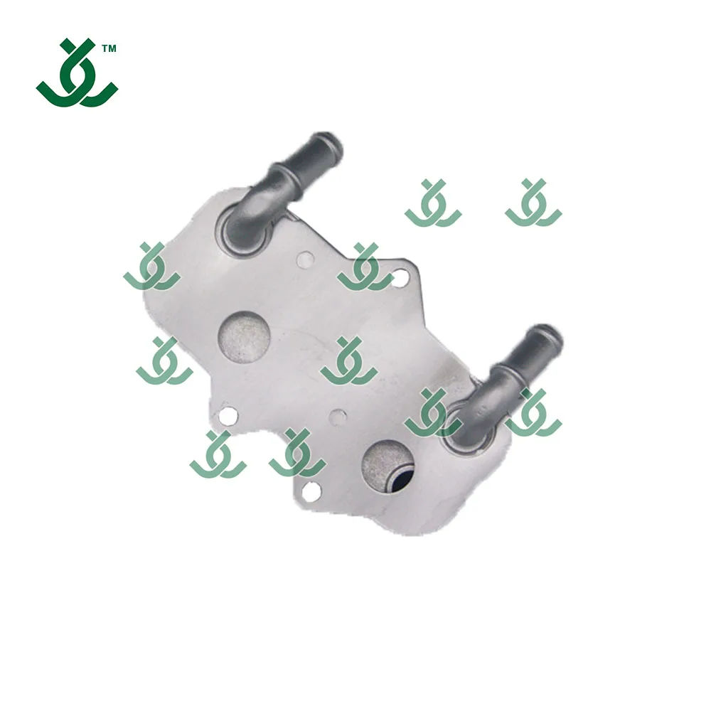 Aluminium engine parts oil cooler 59 890 70 121 for Opel